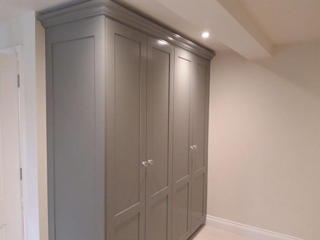 Fitted Bedroom Wardrobe Shaker Doors Bedrooms Trinity Joinery Jersey 2500