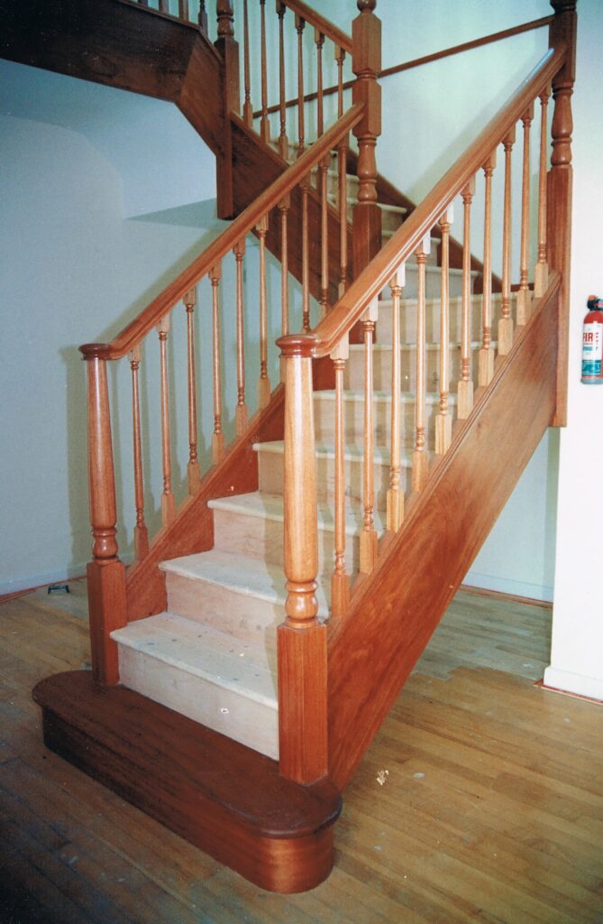 Mahogany Staircase Traditional Joinery Jersey Staircases Balustrade Trinity Joinery Jersey 2500