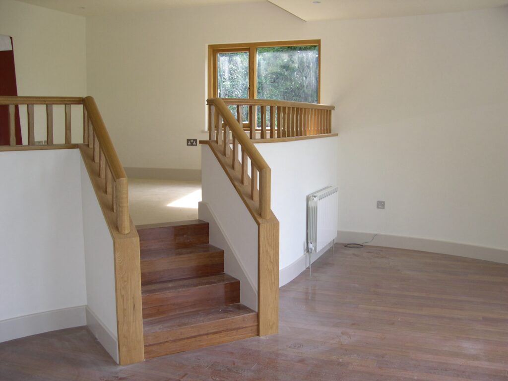 Modern Oak Staircase Balustrade Bespoke Joinery Jersey Staircases Balustrade Trinity Joinery Jersey 2500